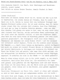 2 Briefe von Jakob Laurenz Gsell aus Rio an seinen Bruder Theodor